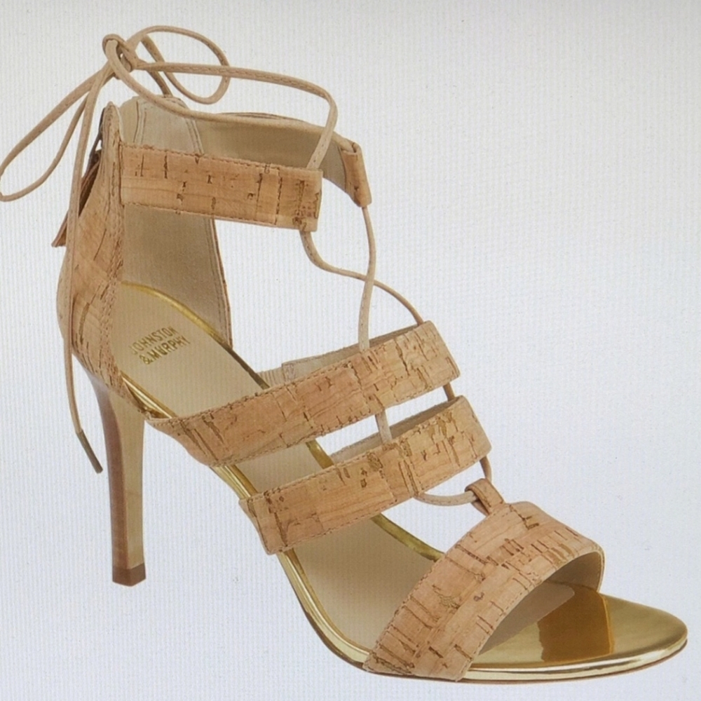 Johnston & Murphy Natasha Ghillie heel size 8.5